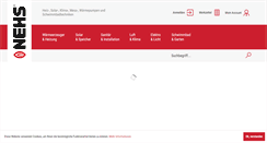 Desktop Screenshot of nehs.de
